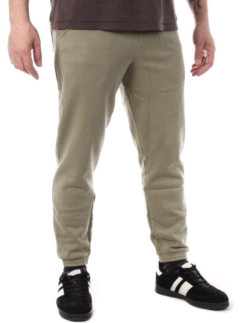 Calças de jogging kappa futtolo caqui para homem Verde cáqui claro - Kiabi