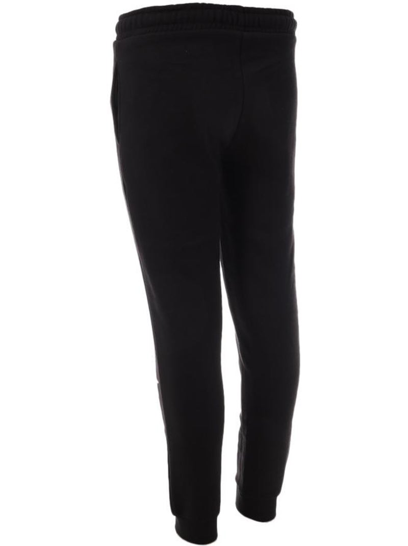 Calças de jogging kappa kecil pretas para menina Preto - Kiabi