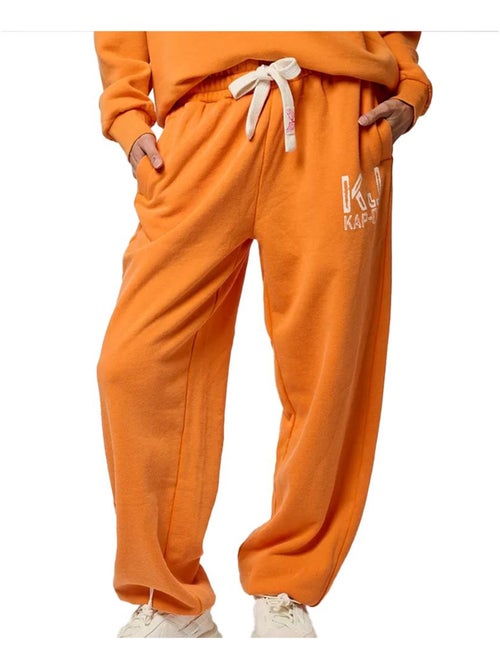 Calças de Jogging Laranja Kaporal Venin para Mulher - Kiabi Calças de Jogging Laranja Kaporal Venin para Mulher - Kiabi