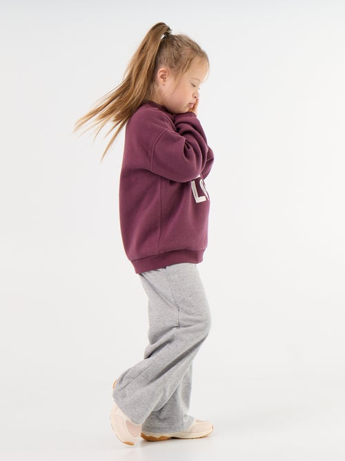 Calças de jogging largas - coleção fácil de vestir - Kiabi Calças de jogging largas - coleção fácil de vestir - Kiabi
