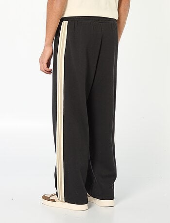 Calças de jogging largas com faixa fantasia