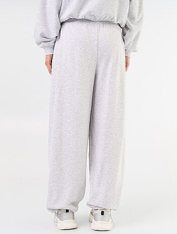 Calças de jogging largas desportivas