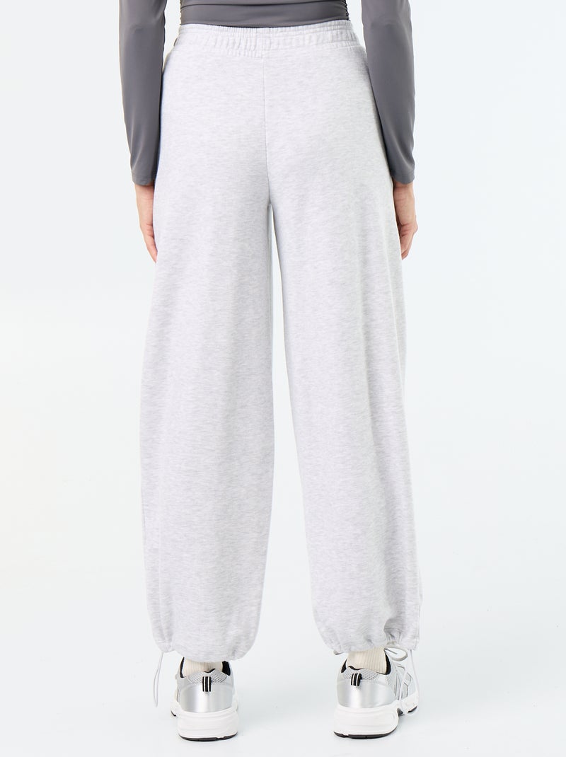 Calças de jogging largas desportivas Cinza - Kiabi