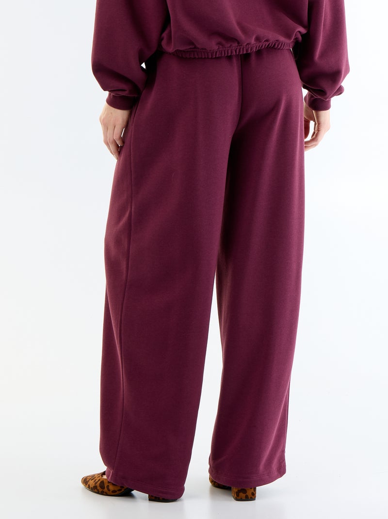 Calças de jogging largas desportivas Rosa - Kiabi
