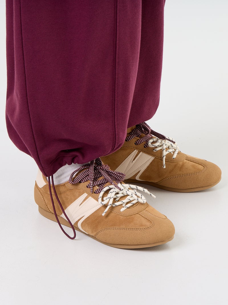 Calças de jogging largas desportivas Rosa - Kiabi