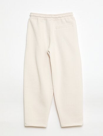 Calças de jogging largas em moletom