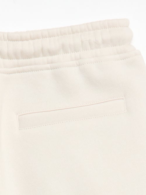 Calças de jogging largas em moletom - Kiabi