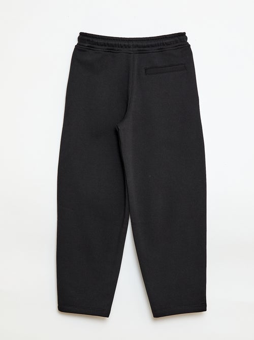 Calças de jogging largas em moletom - Kiabi