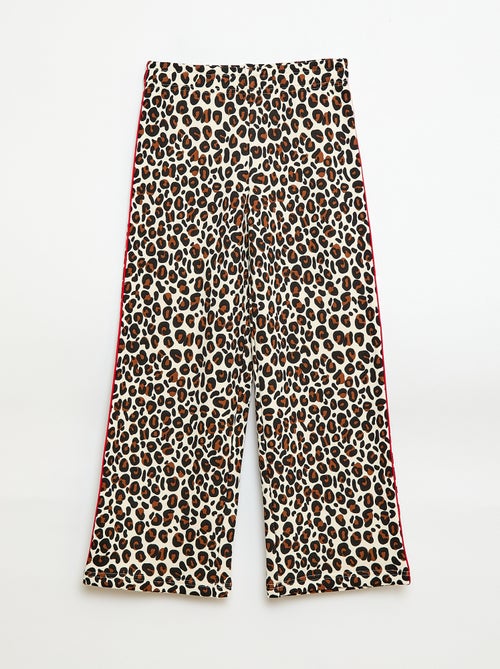 Calças de jogging largas fantasia 'Agathe Sorlet x Kiabi' - Dia dos Namorados - Kiabi