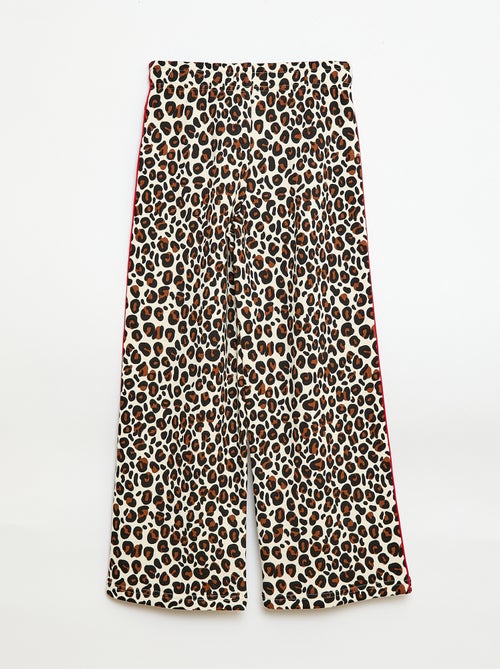 Calças de jogging largas fantasia 'Agathe Sorlet x Kiabi' - Dia dos Namorados - Kiabi