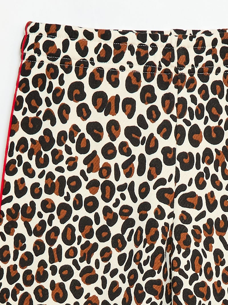 Calças de jogging largas fantasia 'Agathe Sorlet x Kiabi' - Dia dos Namorados Branco - Kiabi