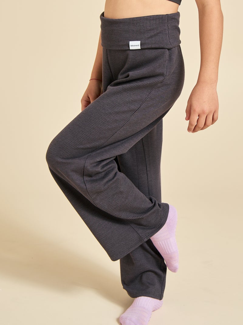 Calças de jogging largas multi-desporto (ekstract) Preto - Kiabi
