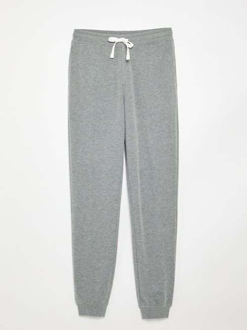 Calças de jogging lisas - Kiabi