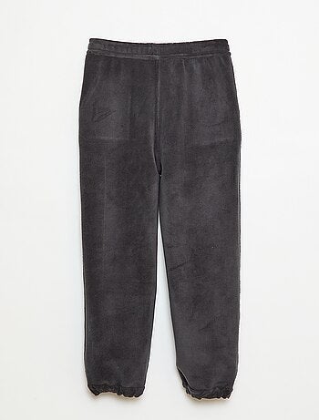 Calças de jogging lisas com 2 bolsos