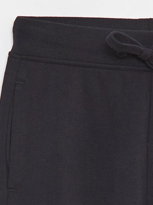 Calças de jogging lisas com cintura elástica - Kiabi