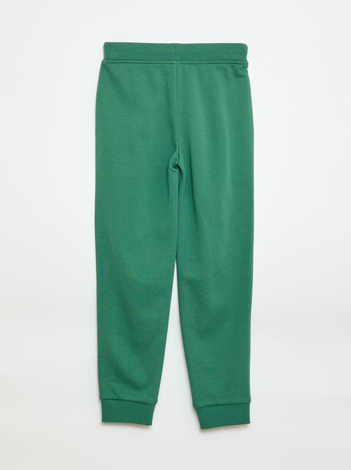 Calças de jogging lisas com cintura elástica - Kiabi