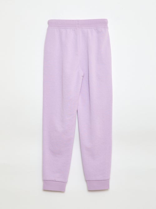 Calças de jogging lisas com cintura elástica - Kiabi