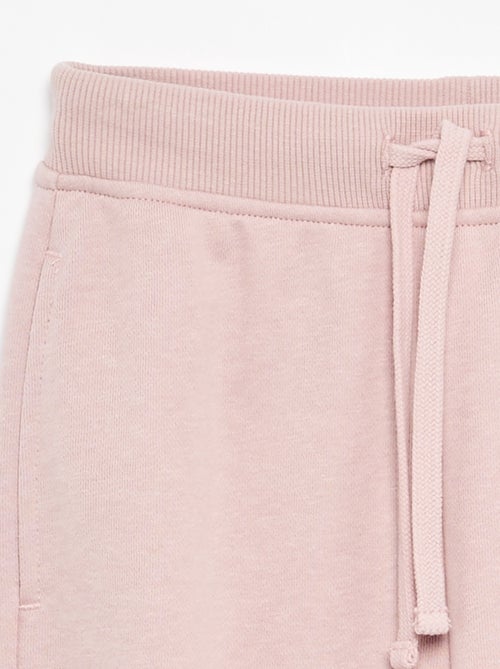 Calças de jogging lisas com cintura elástica - Kiabi