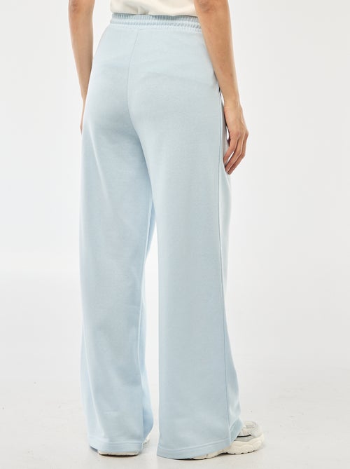 Calças de jogging lisas em algodão - Kiabi Calças de jogging lisas em algodão - Kiabi