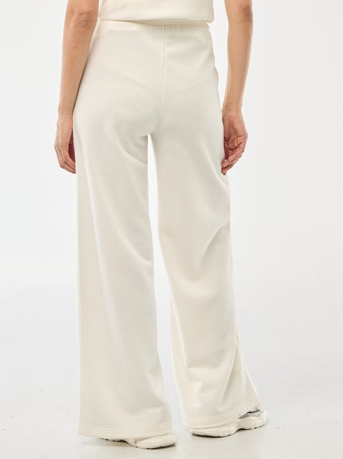 Calças de jogging lisas em algodão - Kiabi Calças de jogging lisas em algodão - Kiabi