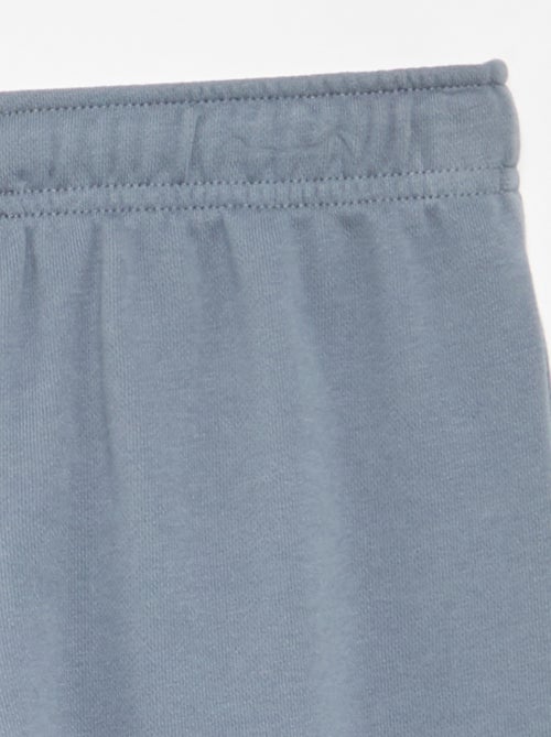 Calças de jogging lisas em French Terry - Kiabi Calças de jogging lisas em French Terry - Kiabi