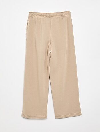 Calças de jogging lisas em French Terry