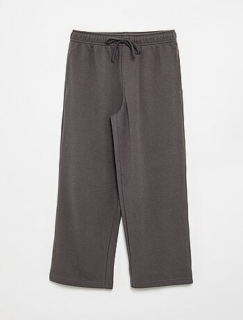 Calças de jogging lisas em French Terry