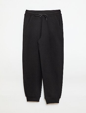 Calças de jogging lisas em moletom leve