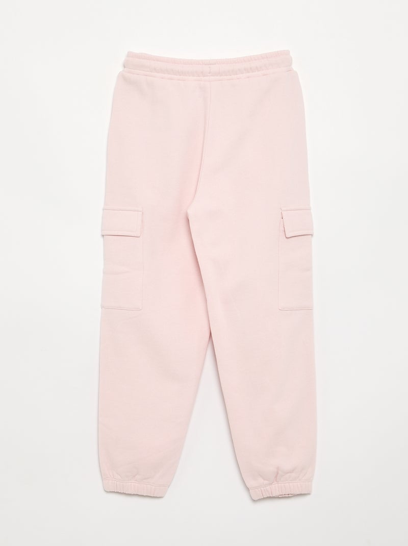 Calças de jogging lisas Rosa - Kiabi