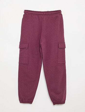 Calças de jogging lisas