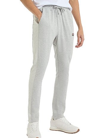 Calças de Jogging Masculinas Umbro Texturizadas Cinzentas