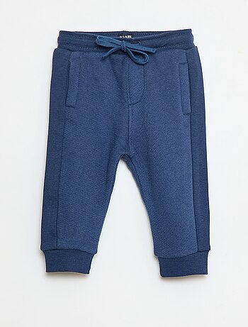 Calças de jogging mescladas em french terry