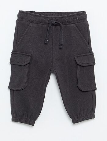 Calças de jogging multibolsos