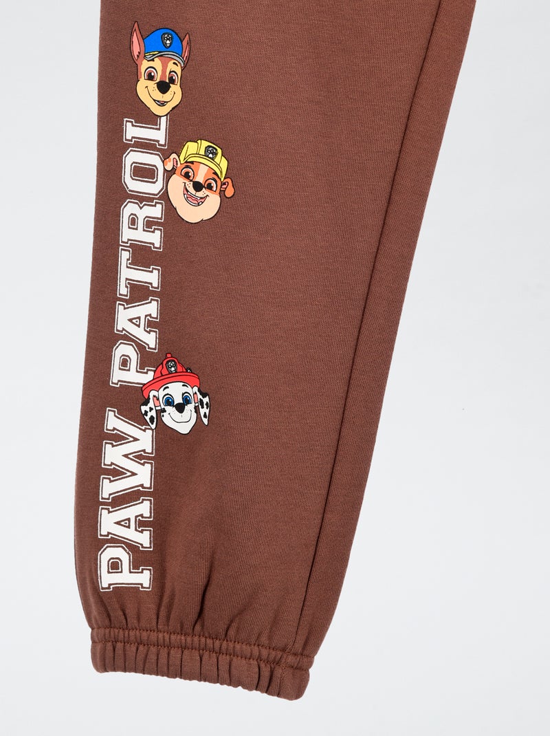 Calças de jogging \'Patrulha Pata\' Castanho - Kiabi
