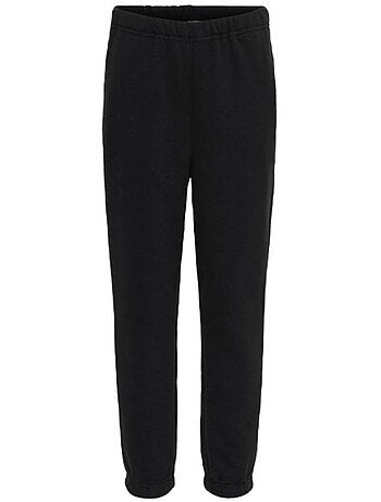 Calças de Jogging Pretas para Menina Kids ONLY com Punho
