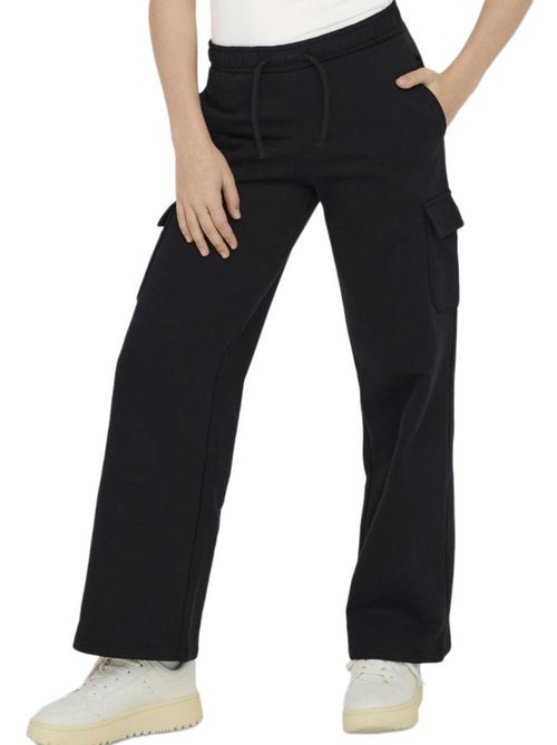 Calças de Jogging Pretas para Menina Kids ONLY Kogamanda - Kiabi Calças de Jogging Pretas para Menina Kids ONLY Kogamanda - Kiabi