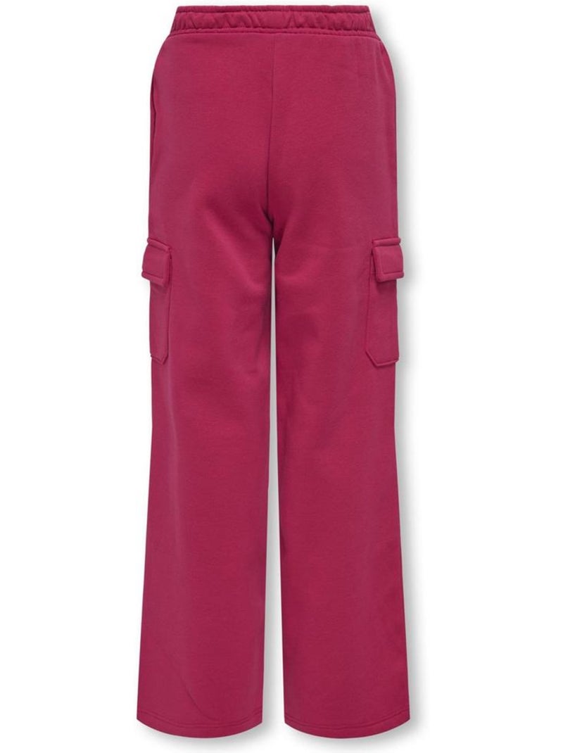 Calças de Jogging Rosa para Menina Kids ONLY Kogamanda Rosa - Kiabi