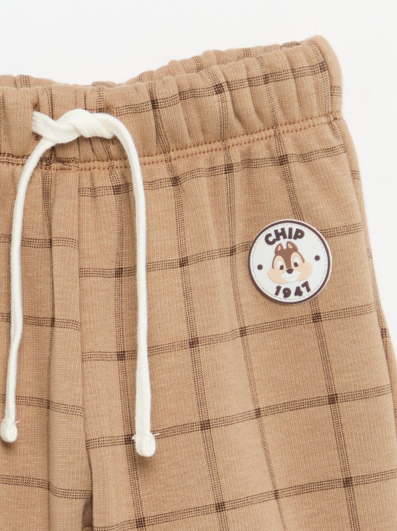 Calças de jogging 'Tic & Tac' 'Disney' Bege - Kiabi