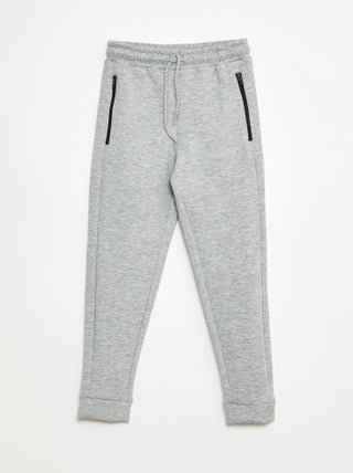 Calças de jogging tipo neoprene