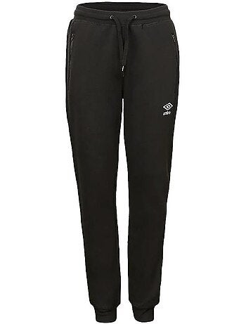 Calças de Jogging Umbro Cuffed Pretas para Rapaz