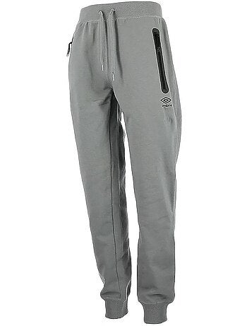 Calças de jogging umbro de lã cinzentas para homem