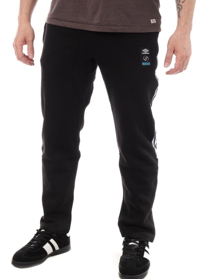 Calças de Jogging Umbro Lif Fleece Pretas para Homem Preto - Kiabi