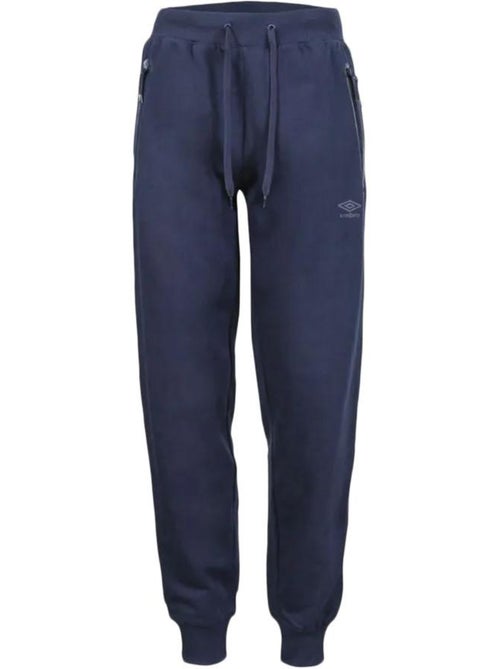 Calças de jogging umbro net cu fleece para homem, azul marinho - Kiabi Calças de jogging umbro net cu fleece para homem, azul marinho - Kiabi