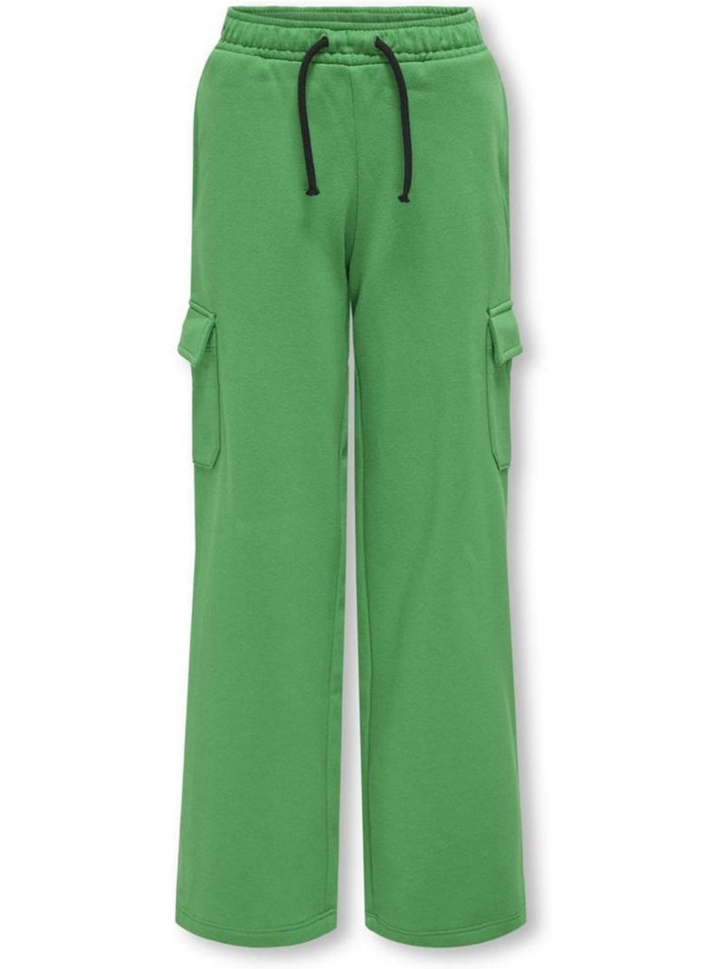 Calças de Jogging Verdes para Menina Kids ONLY Kogamanda Verde - Kiabi