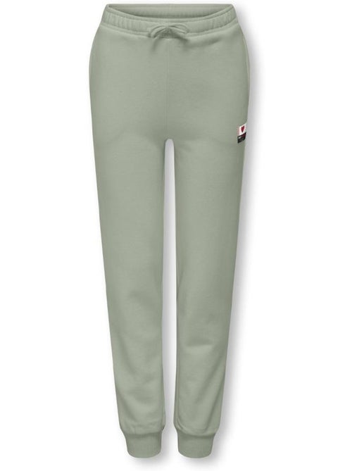 Calças de Jogging Verdes para Menina Kids ONLY Kognoomi - Kiabi Calças de Jogging Verdes para Menina Kids ONLY Kognoomi - Kiabi