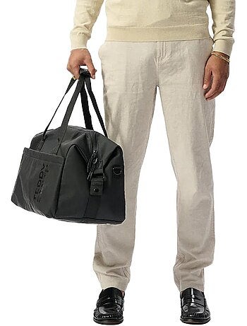 Calças de Linho Bege Teddy Smith para Homem