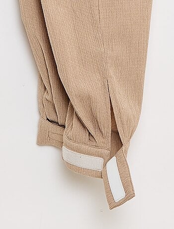 Calças de malha crepe - coleção fácil de vestir