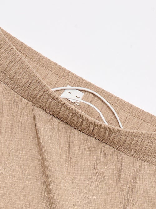 Calças de malha crepe - So Easy - Kiabi