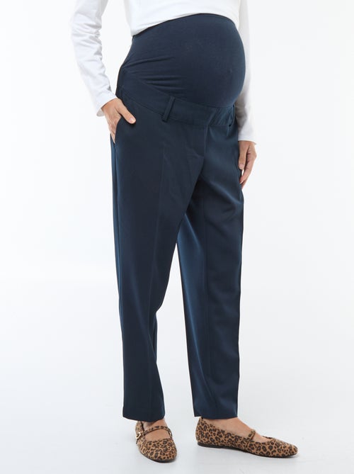 Calças de maternidade largas em malha Milano - Kiabi