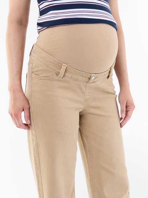 Calças de maternidade wide leg - Kiabi Calças de maternidade wide leg - Kiabi